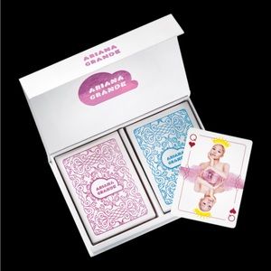 Limited Edition Ariana Grande Playing Cards Cloud Pink Set
